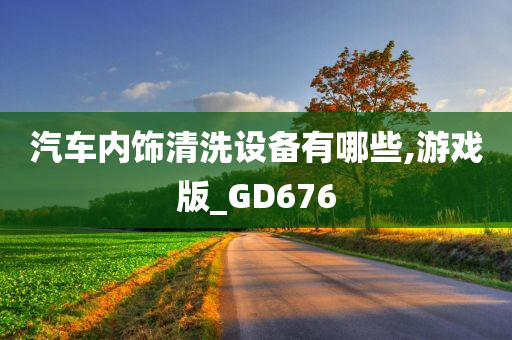 汽车内饰清洗设备有哪些,游戏版_GD676