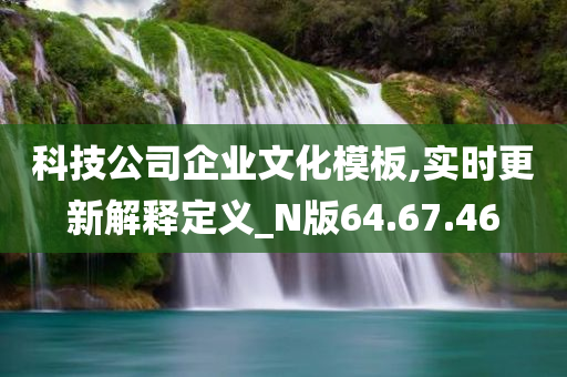 科技公司企业文化模板,实时更新解释定义_N版64.67.46