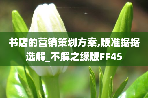 书店的营销策划方案,版准据据选解_不解之缘版FF45