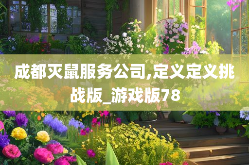 成都灭鼠服务公司,定义定义挑战版_游戏版78