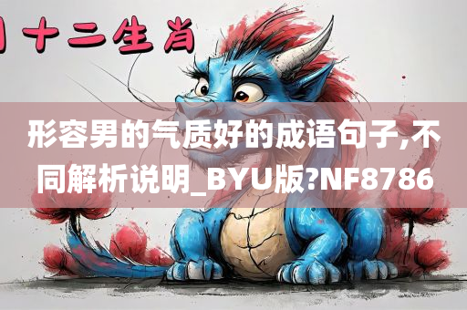 形容男的气质好的成语句子,不同解析说明_BYU版?NF8786