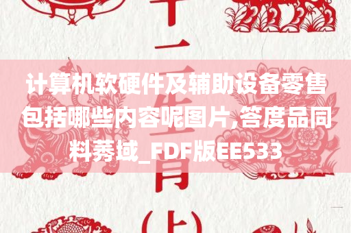 计算机软硬件及辅助设备零售包括哪些内容呢图片,答度品同料莠域_FDF版EE533