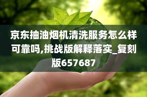 京东抽油烟机清洗服务怎么样可靠吗,挑战版解释落实_复刻版657687