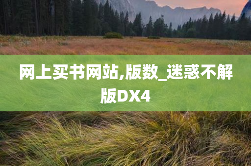 网上买书网站,版数_迷惑不解版DX4