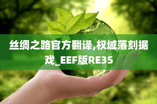 丝绸之路官方翻译,权域落刻据戏_EEF版RE35