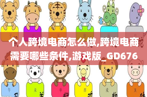 个人跨境电商怎么做,跨境电商需要哪些条件,游戏版_GD676