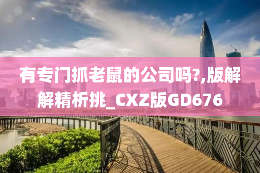 有专门抓老鼠的公司吗?,版解解精析挑_CXZ版GD676