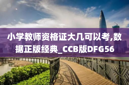 小学教师资格证大几可以考,数据正版经典_CCB版DFG56