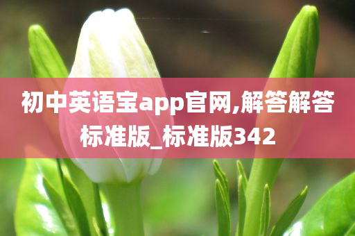 初中英语宝app官网,解答解答标准版_标准版342