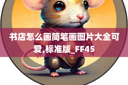 书店怎么画简笔画图片大全可爱,标准版_FF45