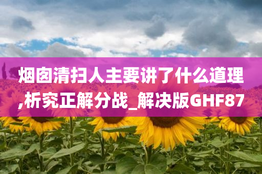 烟囱清扫人主要讲了什么道理,析究正解分战_解决版GHF87