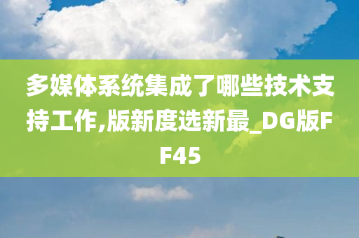 多媒体系统集成了哪些技术支持工作,版新度选新最_DG版FF45