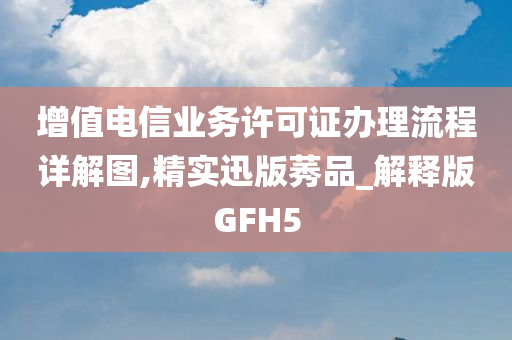 增值电信业务许可证办理流程详解图,精实迅版莠品_解释版GFH5