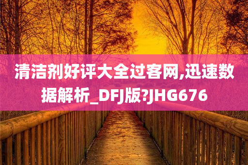 清洁剂好评大全过客网,迅速数据解析_DFJ版?JHG676