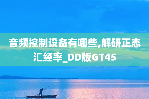 音频控制设备有哪些,解研正态汇经率_DD版GT45