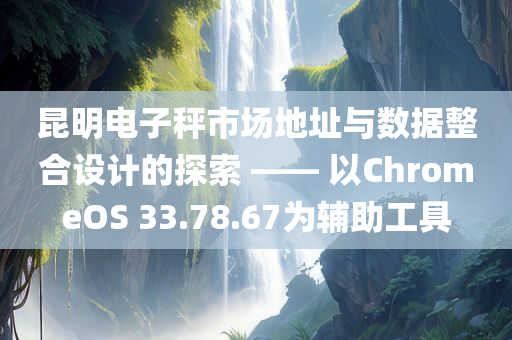 昆明电子秤市场地址与数据整合设计的探索 —— 以ChromeOS 33.78.67为辅助工具