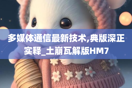 多媒体通信最新技术,典版深正实释_土崩瓦解版HM7