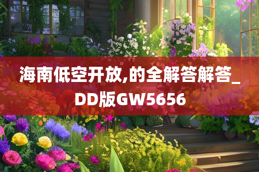 海南低空开放,的全解答解答_DD版GW5656