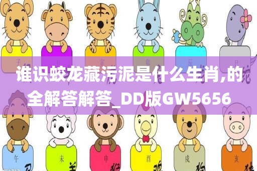 谁识蛟龙藏污泥是什么生肖,的全解答解答_DD版GW5656