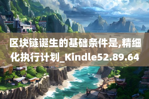 区块链诞生的基础条件是,精细化执行计划_Kindle52.89.64