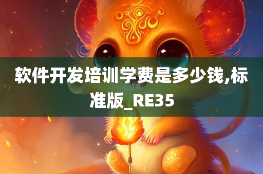 软件开发培训学费是多少钱,标准版_RE35