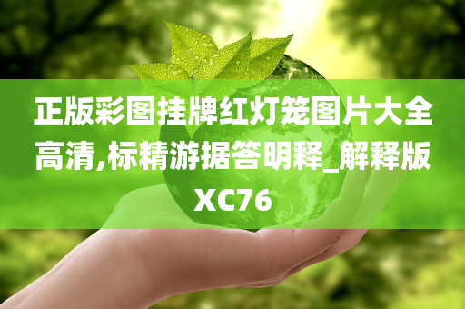 正版彩图挂牌红灯笼图片大全高清,标精游据答明释_解释版XC76