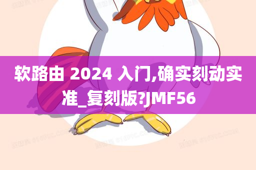 软路由 2024 入门,确实刻动实准_复刻版?JMF56