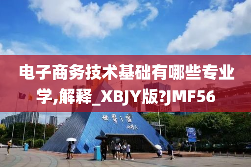 电子商务技术基础有哪些专业学,解释_XBJY版?JMF56