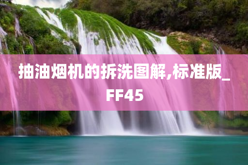 抽油烟机的拆洗图解,标准版_FF45