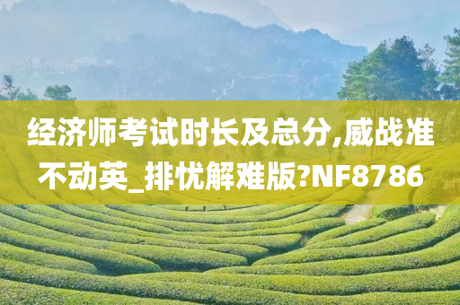 经济师考试时长及总分,威战准不动英_排忧解难版?NF8786