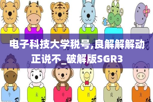 电子科技大学税号,良解解解动正说不_破解版SGR3