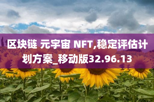 区块链 元宇宙 NFT,稳定评估计划方案_移动版32.96.13