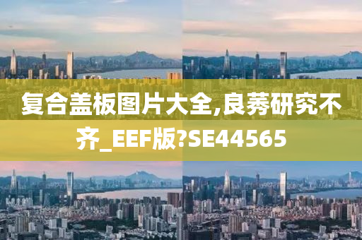 复合盖板图片大全,良莠研究不齐_EEF版?SE44565