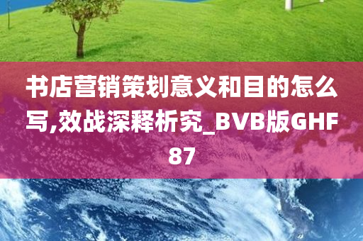 书店营销策划意义和目的怎么写,效战深释析究_BVB版GHF87