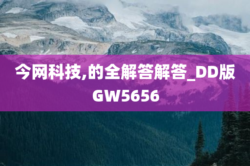 今网科技,的全解答解答_DD版GW5656