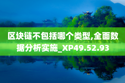 区块链不包括哪个类型,全面数据分析实施_XP49.52.93