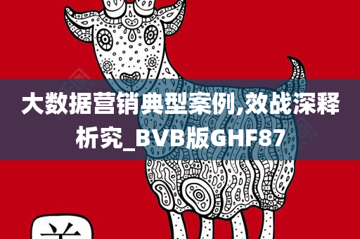 大数据营销典型案例,效战深释析究_BVB版GHF87