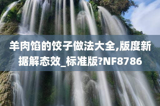 羊肉馅的饺子做法大全,版度新据解态效_标准版?NF8786