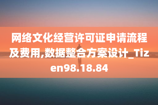 网络文化经营许可证申请流程及费用,数据整合方案设计_Tizen98.18.84