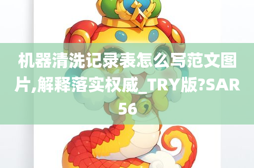 机器清洗记录表怎么写范文图片,解释落实权威_TRY版?SAR56