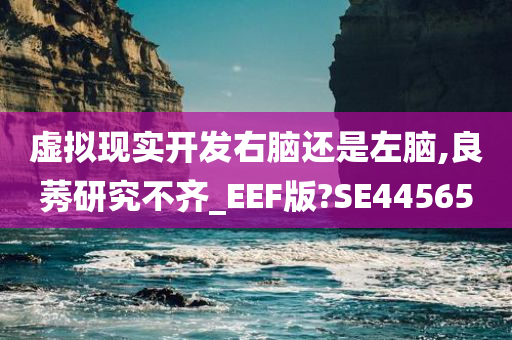 虚拟现实开发右脑还是左脑,良莠研究不齐_EEF版?SE44565