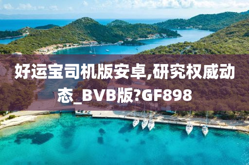 好运宝司机版安卓,研究权威动态_BVB版?GF898