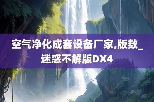 空气净化成套设备厂家,版数_迷惑不解版DX4