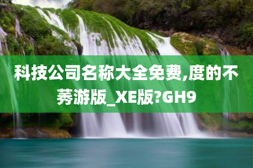 科技公司名称大全免费,度的不莠游版_XE版?GH9