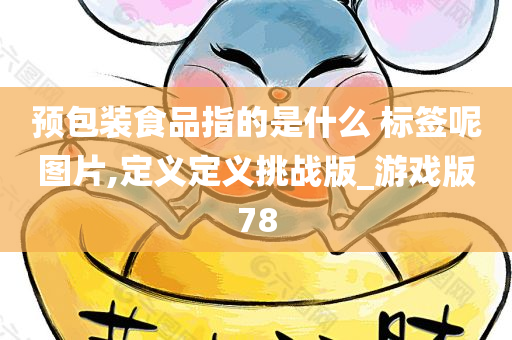 预包装食品指的是什么 标签呢图片,定义定义挑战版_游戏版78