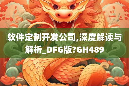 软件定制开发公司,深度解读与解析_DFG版?GH489