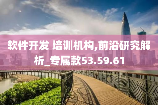 软件开发 培训机构,前沿研究解析_专属款53.59.61