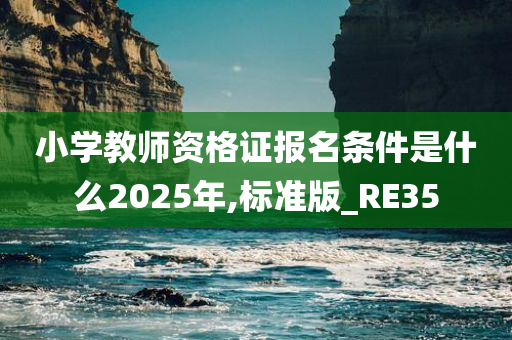 小学教师资格证报名条件是什么2025年,标准版_RE35