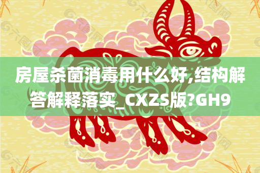 房屋杀菌消毒用什么好,结构解答解释落实_CXZS版?GH9