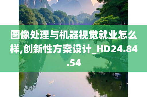 图像处理与机器视觉就业怎么样,创新性方案设计_HD24.84.54